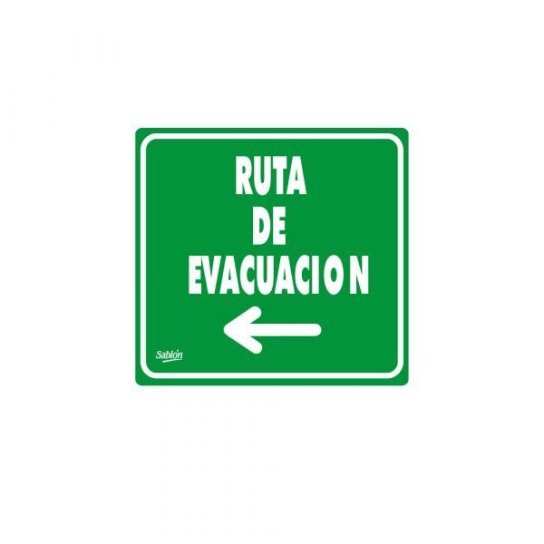 Sablón - Ruta de Evacuación 7833