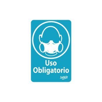 Sablón - Uso obligatorio de mascarilla - 7843