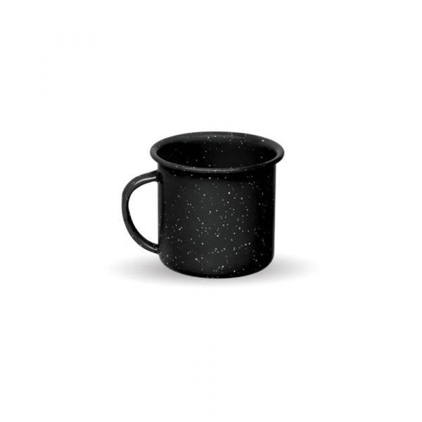 Taza para café 360 ml - Peltre color negro - Santa Anita